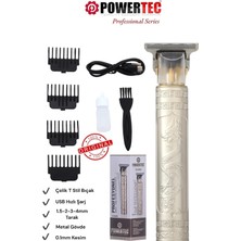 TeknoKapsül Powertec TR-8900 Profesyonel USB Şarjlı Sakal Ense Çizim Makinesi