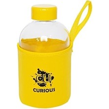 Mey İthalat Biggdesign Moods Up Curious Neopren Kılıflı Cam Matara 600 ml