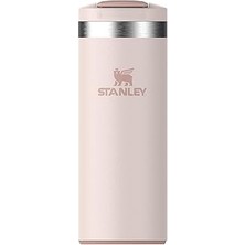 Mey İthalat Stanley The Transit Fliptop Mug Termos Bardak, 0.35 L, Pembe Kuvars (Rose Quartz)