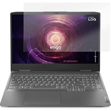 Mey İthalat Engo Lenovo Loq 15APH8 15.6 Inç ile Uyumlu Mat Ekran Koruyucu Şeffaf 16:9