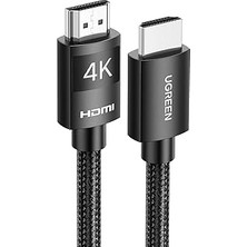 Mey İthalat Ugreen 4K HDMI Kablosu Arc 3D Ethernet Için Ps5 Soundbar, Xbox Series S, Monitör Vb. (3m)