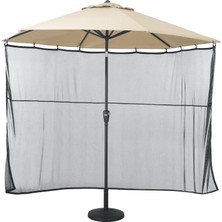 Mey İthalat Classic Accessories Suya Dayanıklı 168 cm Evrensel Veranda Şemsiyesi Gölgelik Perdesi, Veranda Mobilyası Kılıfları