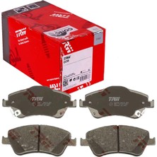 Mey İthalat Trw Fren Balatası Ön Toyota Auris 1.33 Dual Vvti 09-12, 1.4 07-12, 1.6 07-12, 1.8 09-12, 1.4 D-4d 07-12, Corolla E15 1.33 08-14, 1.4 Vvt-I 06-13, 1.4 D-4d 06-14 GDB3481