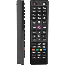 Mey İthalat Wellhise Vestel Seg Techwood Regal Finlux Mor Tuşlu LCD LED Smart Tv Kumandası