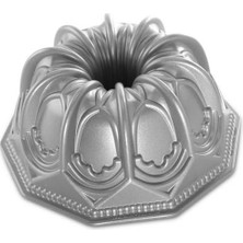 Mey İthalat Nordic Ware Kek Kalıbı/pasta Kalıbı/motivbackform " – " Küçük Kubbe, Alüminyum, Gümüş, 24 x 24 x 10,2 Cm, 1 Birim