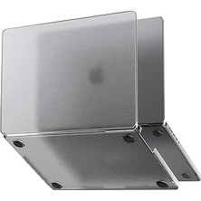 Mey İthalat Minesk MacBook Air 13,6 ile Uyumlu M5 (A3449) M4 (A3240) M3 (A3113) M2 (A2681) Polikarbonat Sert Koruyucu Çizilme ve Darbe Önleyici Kılıf (Mat-Uzay Gri, 13.6 Inç 2022-2023-2024-2025-2026)
