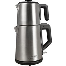 Mey İthalat Mey 1650 İthalat Tefal Magic Tea XL Paslanmaz Çelik Gövdeli 1 lt Kapasiteli Çay Makinesi
