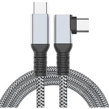 Mey İthalat Daytona Vr-C Oculus Quest ile Uyumlu Vr5 Link Kablosu 5 M, 5gbps USB 3.2 Gen 1 Hızlı Veri Aktarımı, Hızlı Şarj Usb-C, Quest 2 Uyumlu (Type C To Type C) Kablo; Sanal Gerçeklik Gözlüğü Uyumlu