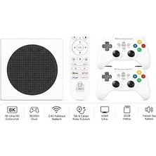 Mey İthalat Pell 8k Ultra Hd Android 14 Tv Box, Amlogic S905D2, 4gb Ram 64GB Depolama, Çift Bant Wi-Fi 6, Bluetooth 5.4, 8k Decoding, Sesli Kumanda ile Akıllı Medya Oynatıcı, Siyah