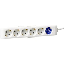 Mey İthalat Viko Multi-Let 6lı Topraklı Kablolu Ç.k 5mt Priz