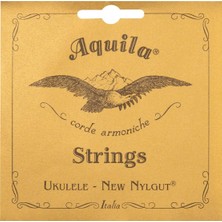 Mey İthalat Aquila 23U Bariton Ukulele Tel Seti, 4 Telli, Gcea Akort, Naylon, 85 cm
