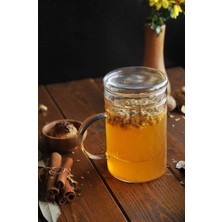 Mey İthalat Bambum 00616 Elizze Süzgeçli Kupa 350 Ml, Standart