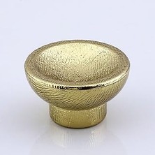 Mey İthalat Alegro Düğme Gold Mobilya Mutfak Dolap Dolabı Çekmece Kulpu Kulbu Plastik Altın Tek Vida Altın Kulp