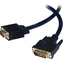 Mey İthalat Qport Q Vdv DVI 24 ve 5 To VGA 1.8 Metre Çevirici Kablo