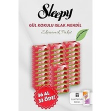 Mey İthalat Sleepy Gül Kokulu Bebek Mendili 36 Al 33 Öde Hediyeli