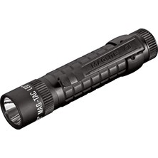 Mey İthalat Mag-Lite Mag-Tac LED El Feneri, Taktik Tasarım, Düz Çerçeve, 310 Lümen, 13,2 Cm, 3 Modlu, Siyah SG2LRE6