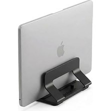 Mey İthalat Prexua Doxer Laptop Macbook Dikey Stand - Metal - Single - DXR1510 (Siyah)