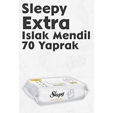 Mey İthalat Sleepy Extra Islak Mendil 70 Adet