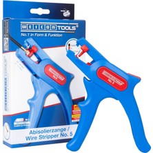Mey İthalat Weıcon Kablo Sıyırıcı No. 5/0.2-60 Mm, Otomatik Kablo Soyucu, 2 Mm'ye Kadar Entegre Yan Kesici