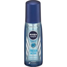 Mey İthalat Nivea Fresh Actıve Pump Sprey 75ML Erkek