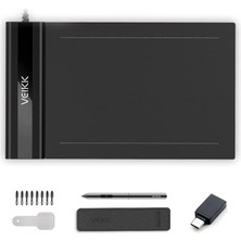 Mey İthalat Veikk S640 6 x 4" 8192 Levels 5080 Lpı Grafik Tablet + Kalem