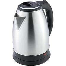 Mey İthalat 1500W Paslanmaz Çelik Su Isıtıcı Kettle 1.2l Hızlı Kaynatma Güvenli Kullanım