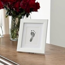 Mey İthalat Fufizu Tekli Bebek El Veya Ayak Izi Çerçevesi - Yenidoğan 0-6 Aylık Baskı Kiti ile Uyumlu - Sadece Çerçeve