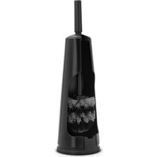 Mey İthalat Brabantia 108587 Wc-Seti ve Fırça, Plastik, Mat Siyah, 30 x 20 x 10 cm