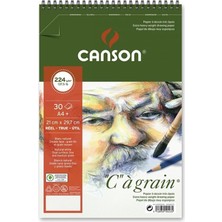 Mey İthalat Canson Spp Cancag 30S A4+ 224G Spiralli Eskiz Blokları