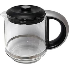 Mey İthalat Karaca 1501 Latte Çay Makinesi Için Uyumlu Cam Demlik
