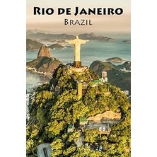 Mey İthalat Not All Those Who Wander Are Lost, I Am Headed To Rio De Janeiro: A Blank Sketchbook For Artists, Drawing, Doodling, Writing, And Recording Your ... Travel Lovers.: 100 Pages, 6x9 Matte Finish