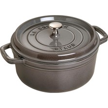 Mey İthalat Staub La Cocotte Döküm Tencere, Grafit Gri