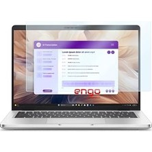 Mey İthalat Engo Dell Pro 14 Plus 14 Inç Ekran Koruyucu 16:10 9h Nano Şeffaf
