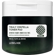 Mey İthalat Lebelage Hassas Ciltler Için Centella Tonikli Ped Truly Centella Toner Pad 60 Adet
