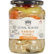 Mey İthalat Kemal Kükrer Karışık Turşu Cam Kavanoz 680 gr