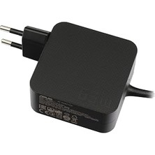 Mey İthalat Asus 0A001-00441200 Orijinal Şarj Cihazı 65 Watt Ab Duvar Fişi X201E, Zenbook UX52VS, UX301LA, UX302LA, UX310UQ, Transformer Book T300LA, Vivobook Max X441UV Için Normal