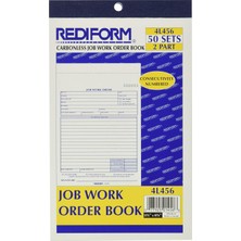 Mey İthalat Rediform Alışverişinin Iş Için, Kitap, 5 1/2 x 9 1/8, Iki Parça, 50/kitap