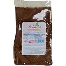 Mey İthalat Lokmanavm Türk Kahvesi Günlük Taze Çekilmiş 3.75 Orta Kavrum 100 gr Paket