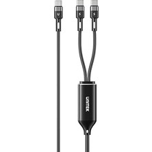 Mey İthalat PD100W 2'si 1 Arada Usb-C Kablosu