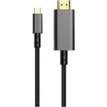 Mey İthalat Sunix 4K Usb-C HDMI 185 cm Görüntü Aktarım Kablosu Hd-03
