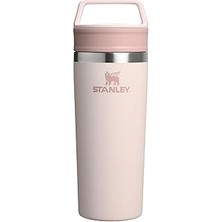 Mey İthalat Stanley Cafe To-Go Travel Mug Termos Bardak, 0.47 L, Pembe Kuvars (Rose Quartz)