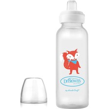 Mey İthalat Dr. Brown's 8 OZ/250 ml Pp Dar Ağız + Sippy Biberon Bardak, Tilki, Tekli Paket