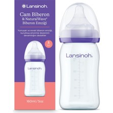 Mey İthalat Lansinoh Cam Biberon 160 ml