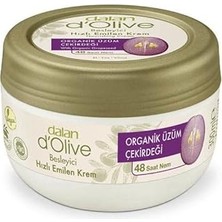 Mey İthalat Dalan D'olive Üzüm Çekirdeği Özlü Besleyici Hızlı Emilen Kavanoz Krem 300 ml