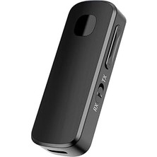 Mey İthalat Coverzone Bluetooth 5.4 Kablosuz Ses Verici ve Alıcı M18 – Tx Rx Aux Adaptör, Tv Pc Araç Hoparlör Için Wireless Audio Transmitter Receiver, Type-C Şarjlı 150MAH | M18