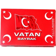 Mey İthalat Kullan At Market Kumaş Türk Bayrağı 70X105CM 1 Adet