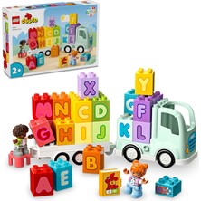 Mey İthalat LEGO Duplo Kasabası Alfabe Kamyonu Oyuncağı 10421-2 Yaş ve Üzeri Çocuklar Için Eğitici Oyuncak Yapım Seti, Doğum Günü Hediyesi Fikri (36 Parça)