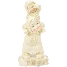 Mey İthalat Department 56 Snowbabies Polar Shores Tell Me What You See Heykelcik, 13,59 Cm, Çok Renkli