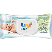 Mey İthalat Uni Baby Hassas Dokunuş Islak Mendil 52 Yaprak