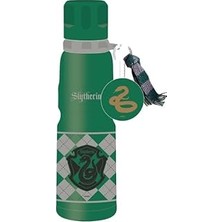 Mey İthalat Miniso Harry Potter Lisanslı, Uçlu Termos, 600 ml Kapasite, Yeşil